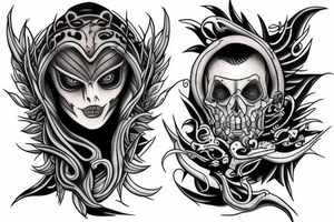 ghul tattoo idea
