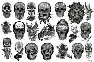 slavic monsters tattoo idea