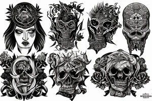 slavic monsters tattoo idea