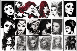 Scarlett witch tattoo idea
