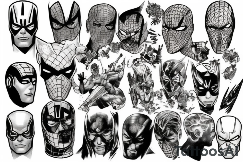 Marvel tattoo idea