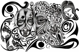 Sfinks tattoo idea