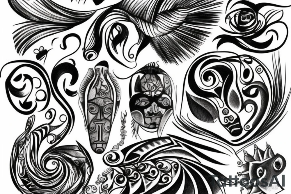 Feniks, tattoo idea