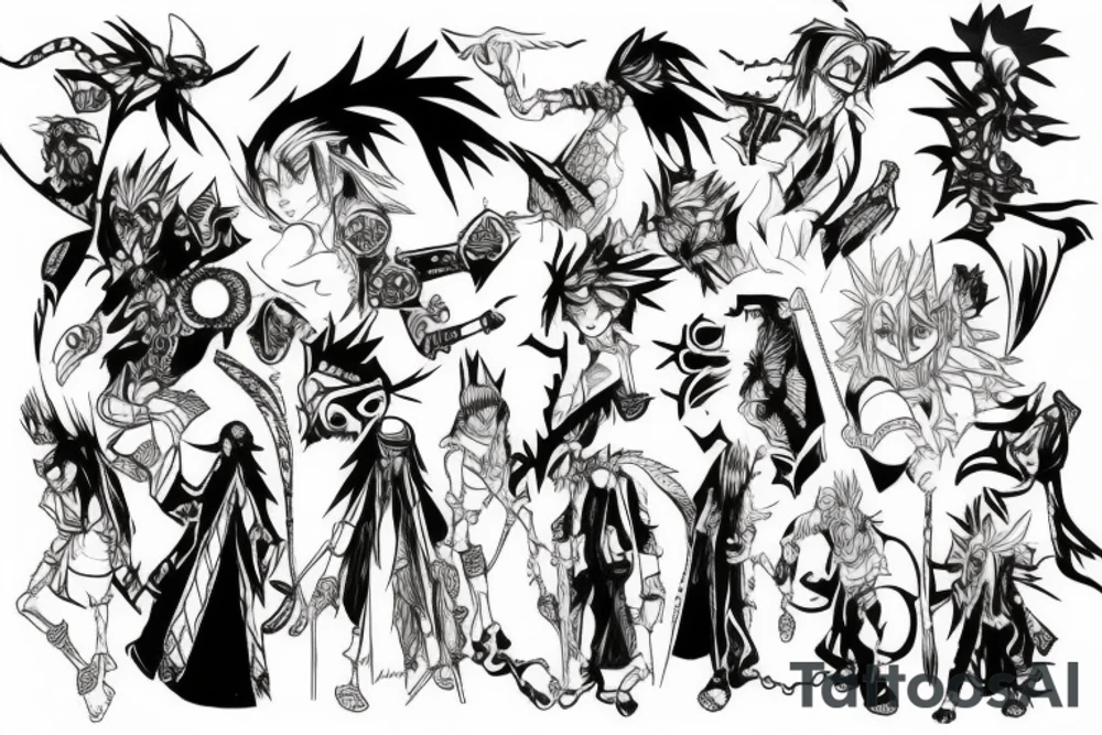 Shaman king tattoo idea