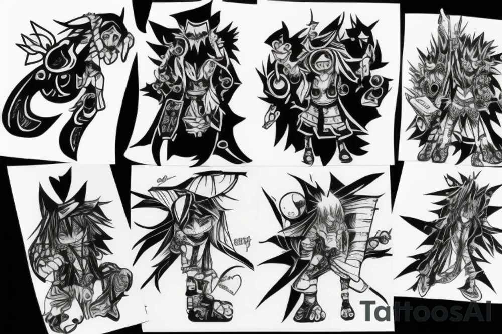 Shaman king tattoo idea