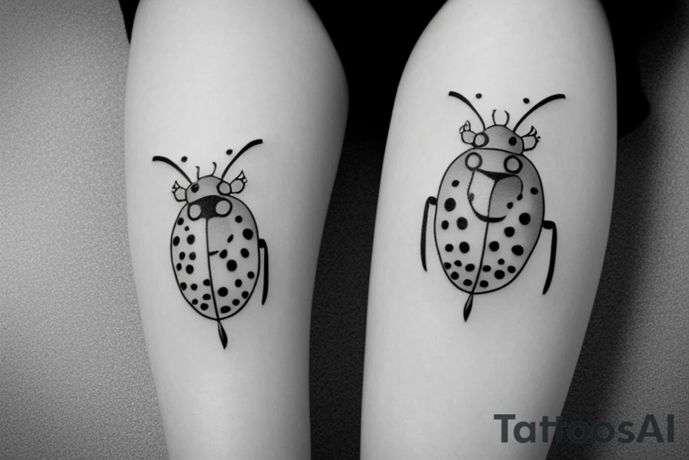 Ladybug tattoo idea