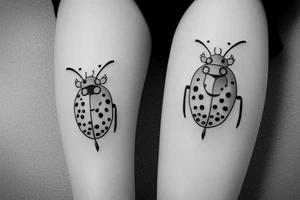 Ladybug tattoo idea