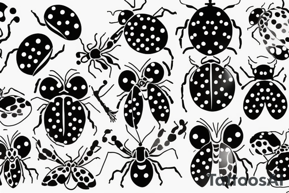 Ladybug tattoo idea