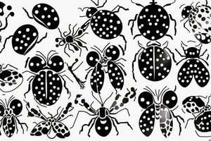 Ladybug tattoo idea