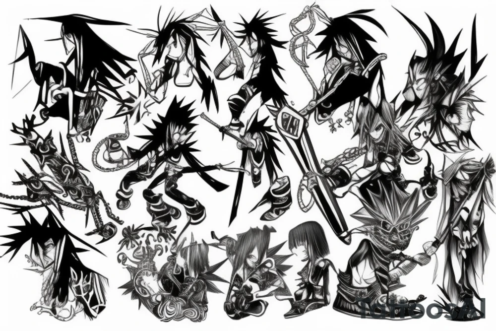 Shaman king tattoo idea