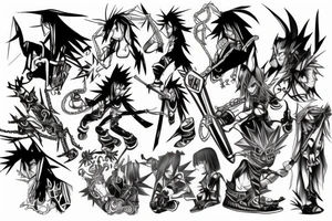 Shaman king tattoo idea