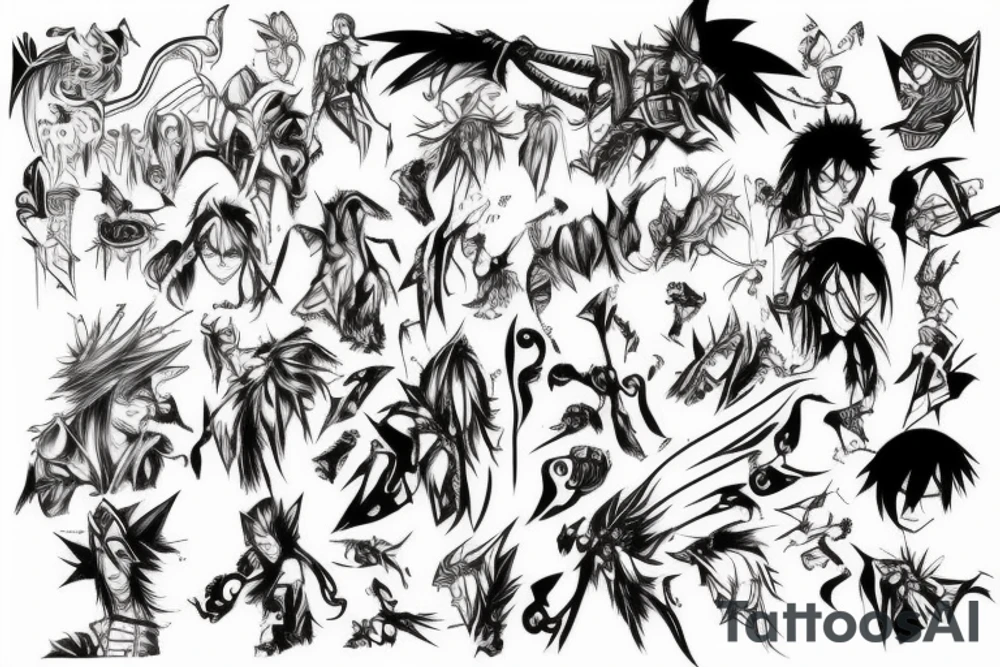 Shaman king tattoo idea