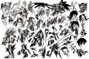 Shaman king tattoo idea