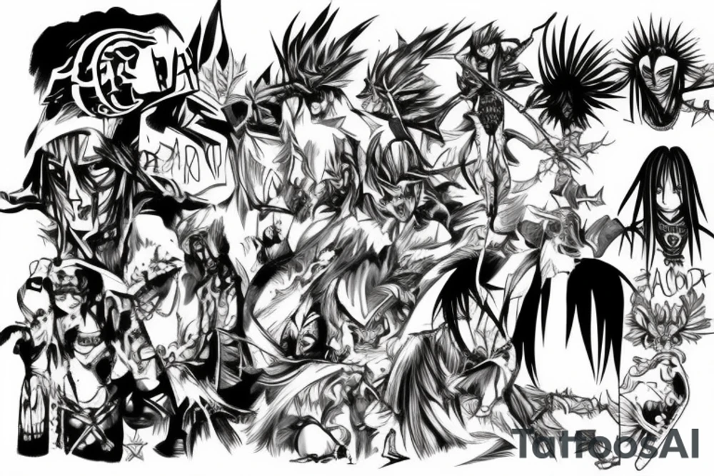 Shaman king tattoo idea