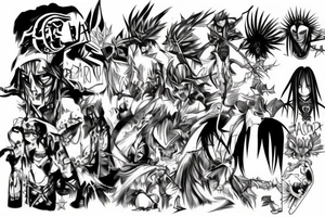 Shaman king tattoo idea