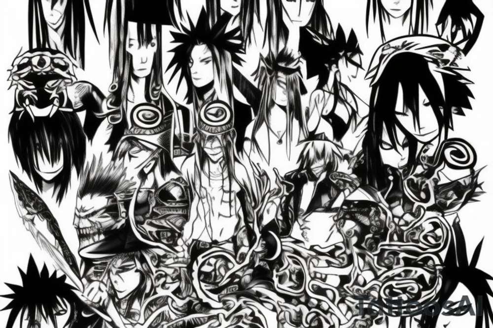 Shaman king tattoo idea
