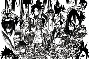 Shaman king tattoo idea
