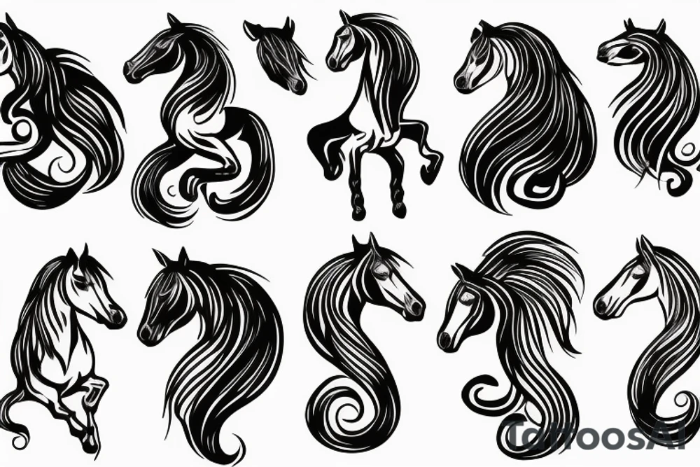 Horse tattoo idea