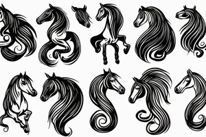Horse tattoo idea