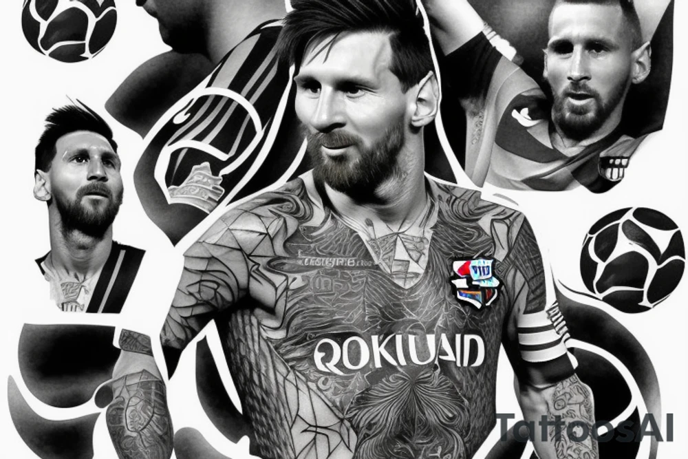 Leo messi when he win world cup tattoo idea