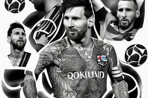 Leo messi when he win world cup tattoo idea