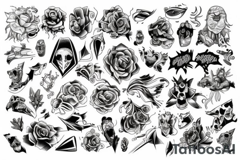 Kaligrafia tattoo idea