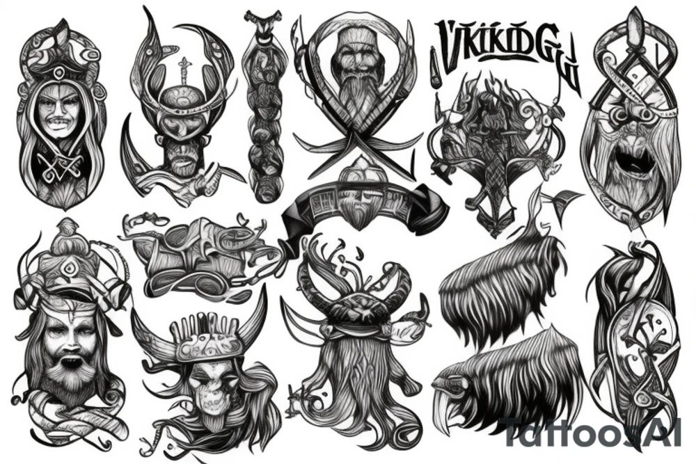 viking tattoo idea