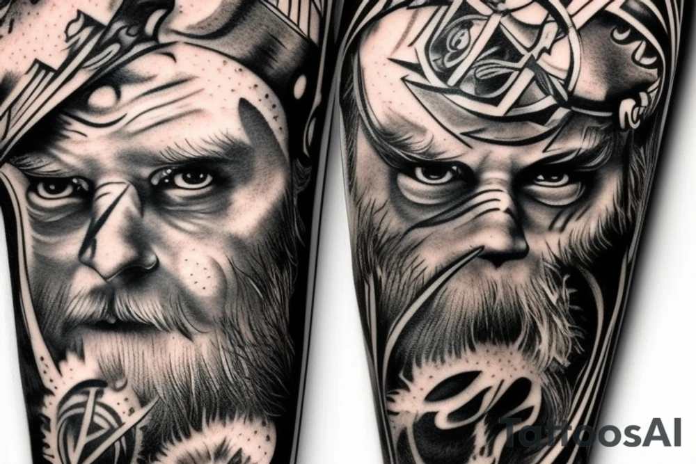 Odin tattoo idea
