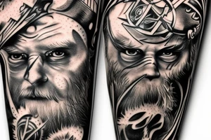 Odin tattoo idea