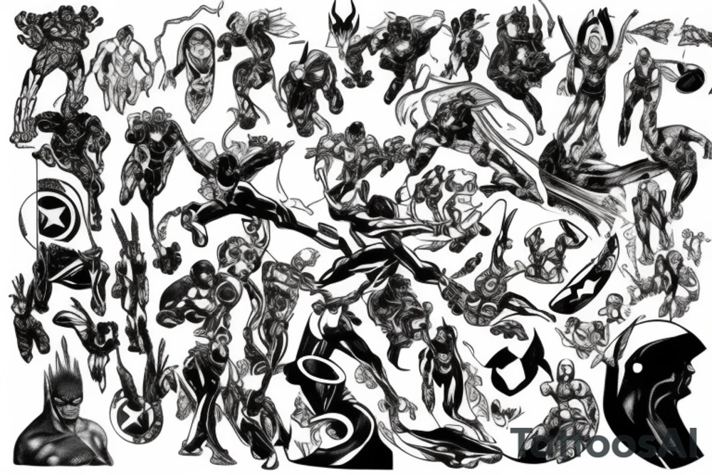 Marvel tattoo idea
