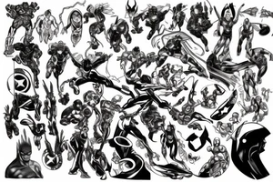 Marvel tattoo idea
