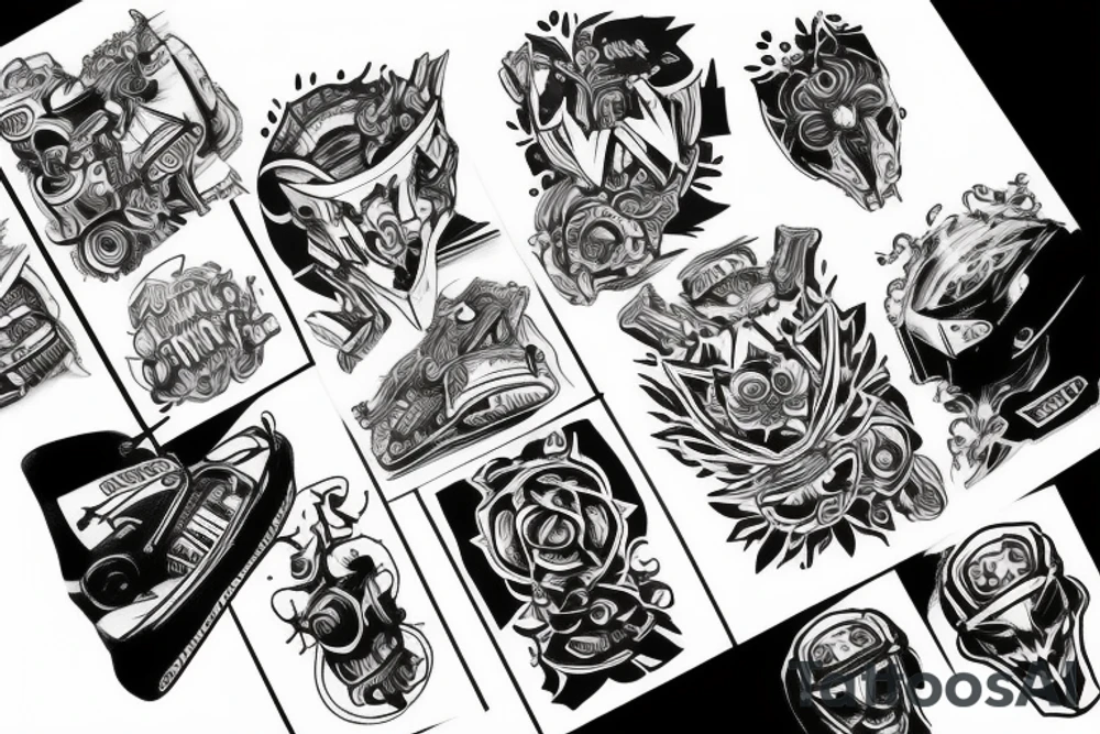 Drift life tattoo idea