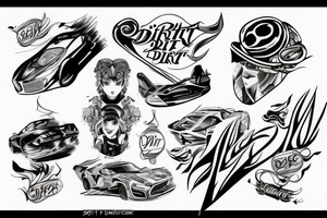 Drift life tattoo idea