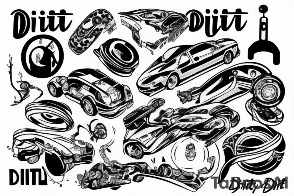 No drift no Fun tattoo idea