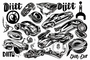 No drift no Fun tattoo idea