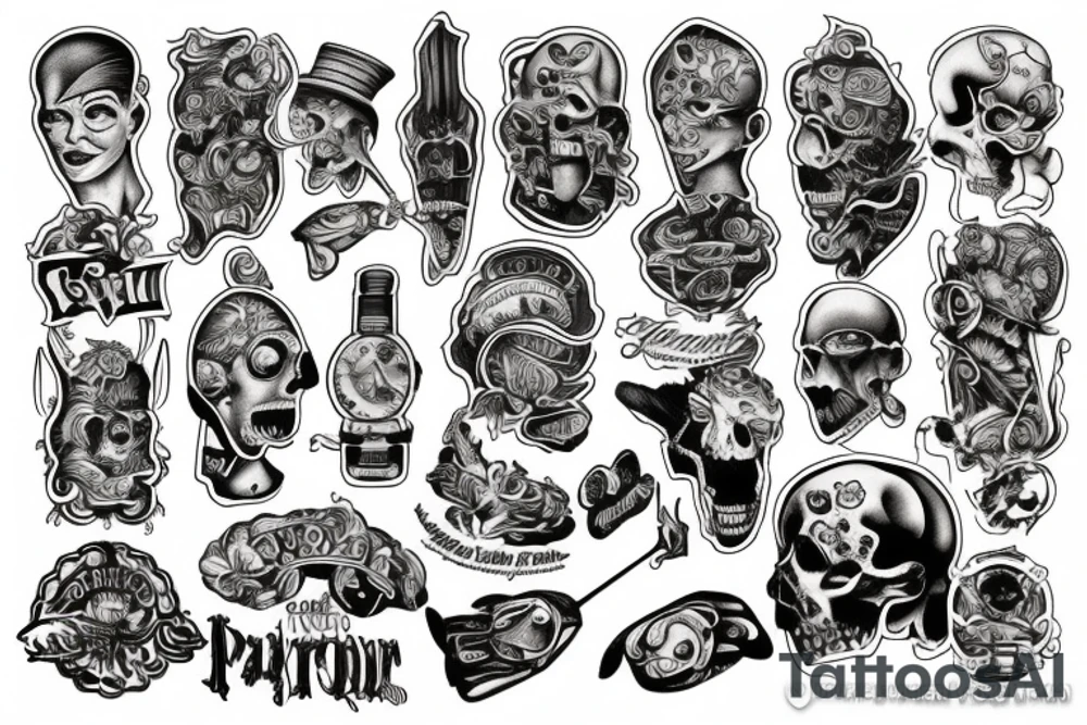 Old school tattoo idea