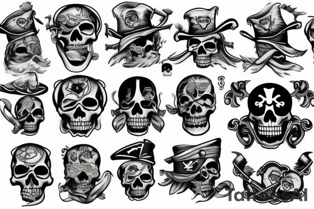 Pirates tattoo idea