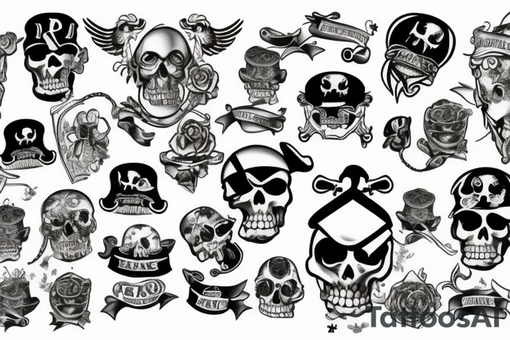 Pirates tattoo idea