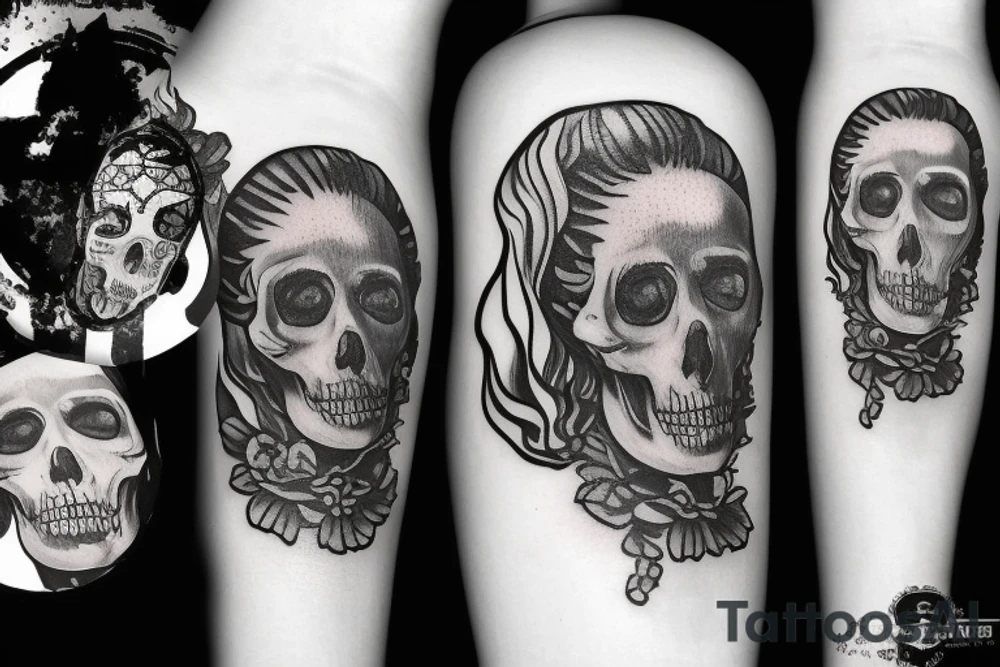 Santa Muerte tattoo idea