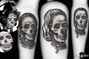 Santa Muerte tattoo idea