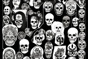 Santa Muerte tattoo idea