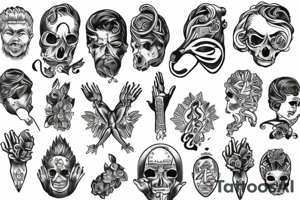 Pray lord tattoo idea