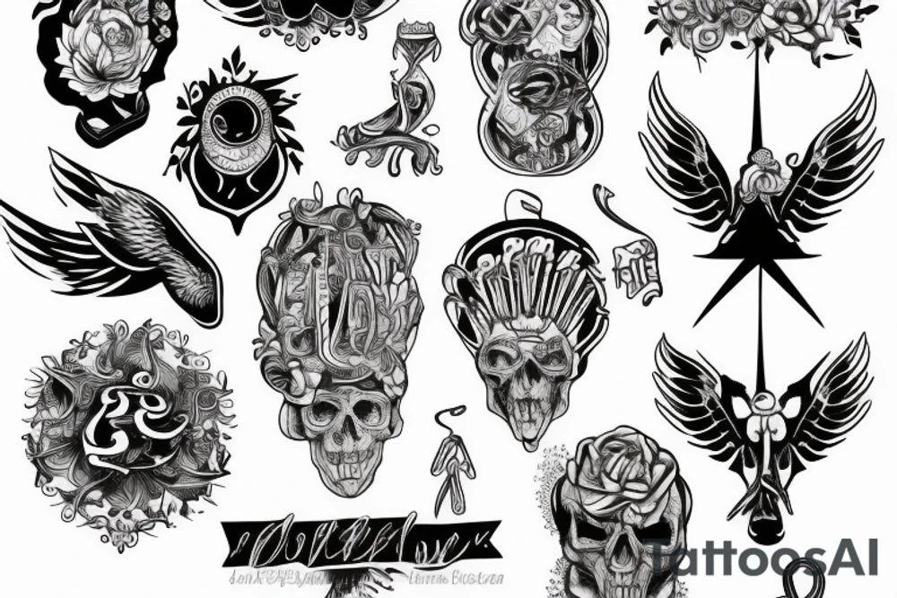Pray lord tattoo idea