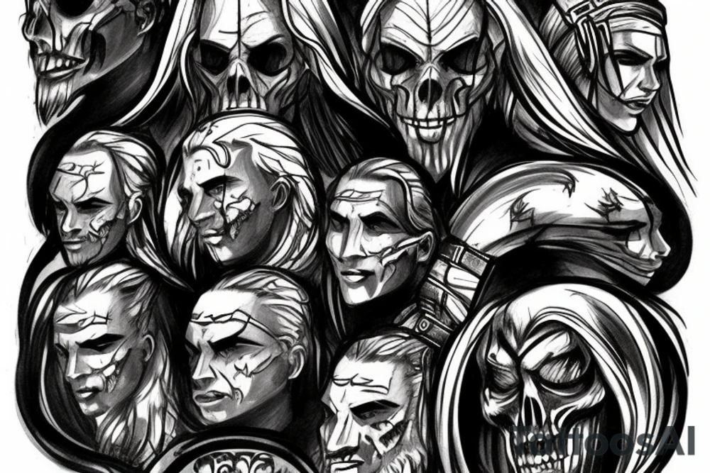 Witcher wild hunt tattoo idea