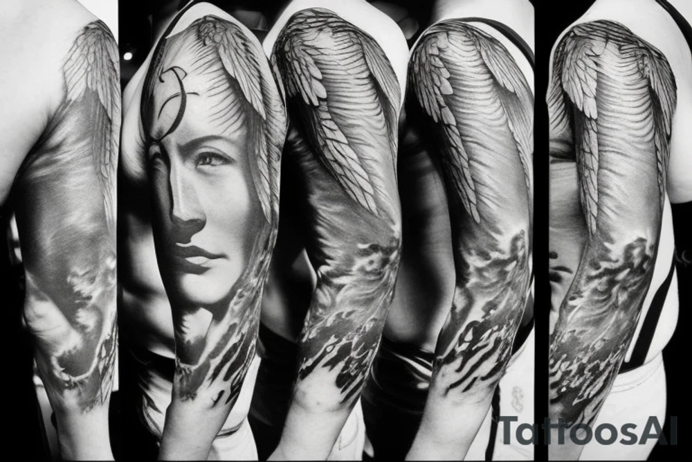 The falling Icarus tattoo idea