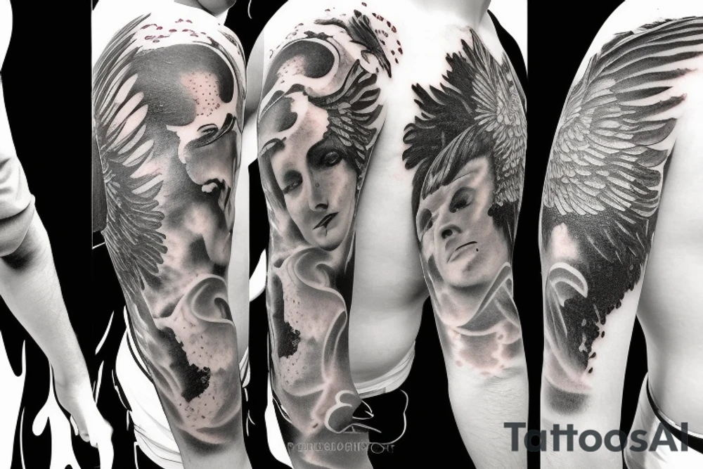 The falling Icarus tattoo idea