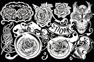 Smok tattoo idea