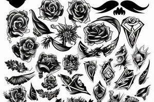 Smok tattoo idea