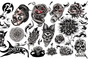 Smok tattoo idea