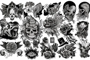 Warzywa tattoo idea